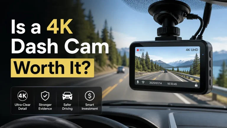 Is It Worth Getting a 4K Dash Cam? A Simple Effective Practical Guide