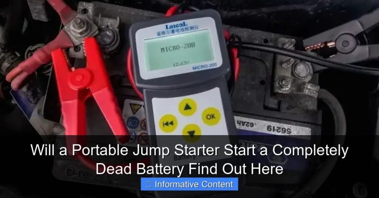 How to Tell If Portable Jump Starter Is Bad in 5 Steps
