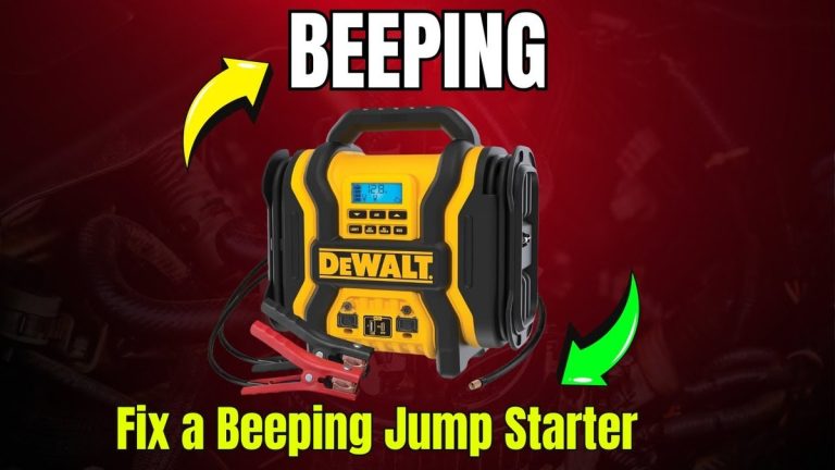 Why Your Jump Starter Beeps Continuously Fix It Now